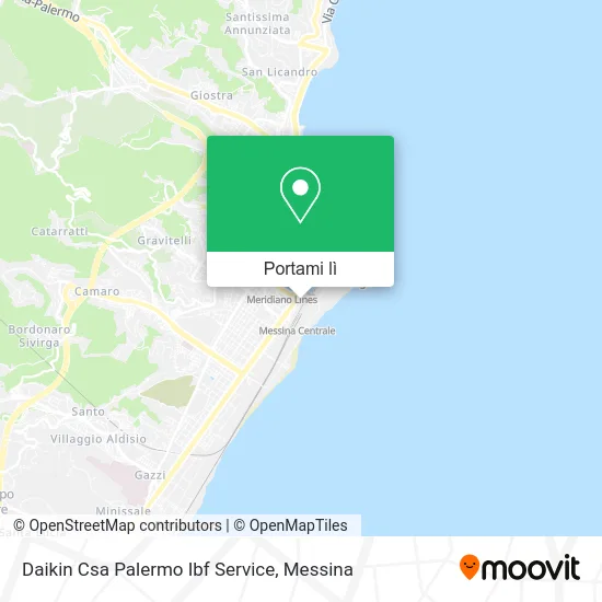 Mappa Daikin Csa Palermo Ibf Service