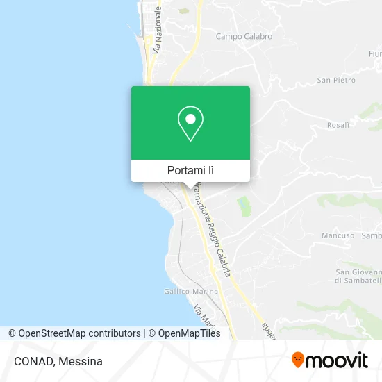 Mappa CONAD