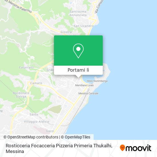 Mappa Rosticceria Focacceria Pizzeria Primeria Thukalhi