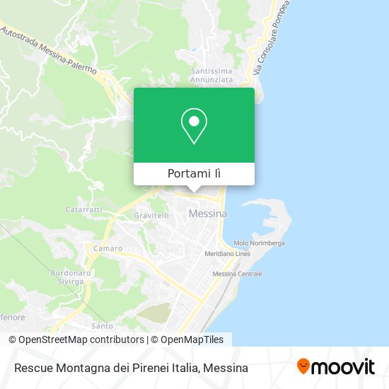 Mappa Rescue Montagna dei Pirenei Italia