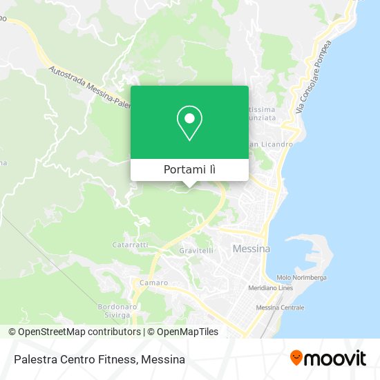 Mappa Palestra Centro Fitness