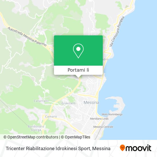 Mappa Tricenter Riabilitazione Idrokinesi Sport