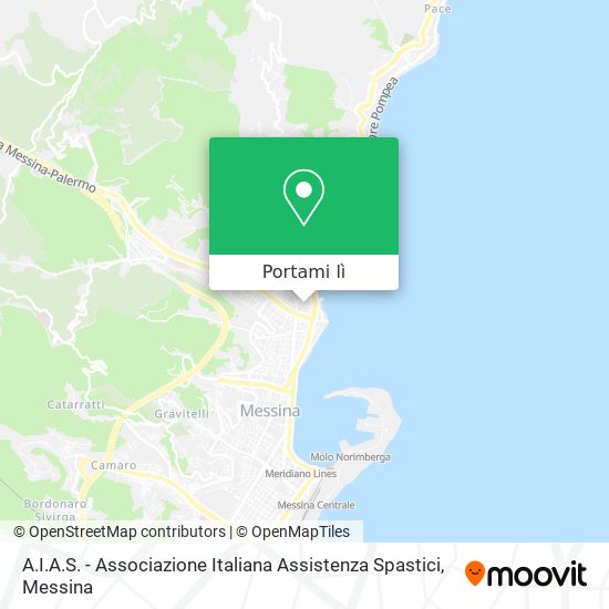 Mappa A.I.A.S. - Associazione Italiana Assistenza Spastici
