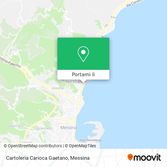 Mappa Cartoleria Carioca Gaetano