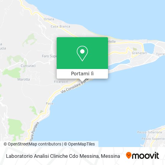 Mappa Laboratorio Analisi Cliniche Cdo Messina