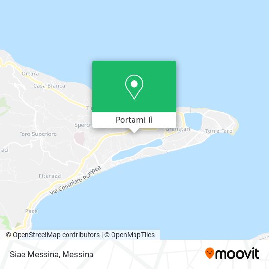 Mappa Siae Messina