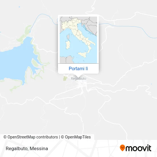 Mappa Regalbuto