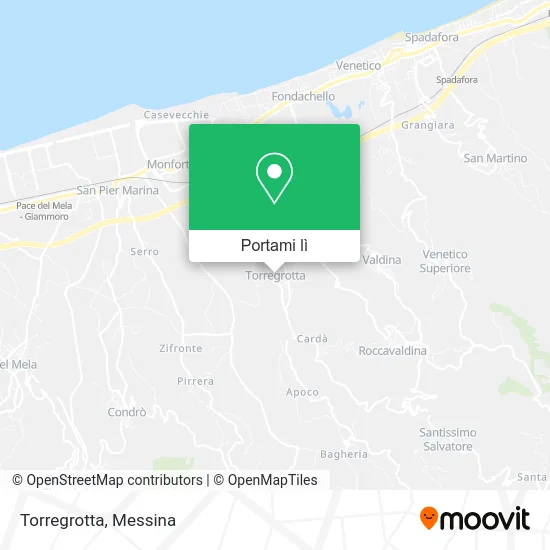 Mappa Torregrotta