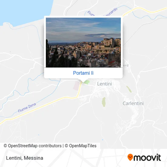 Mappa Lentini