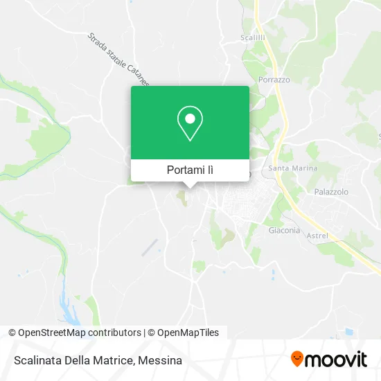 Mappa Scalinata Della Matrice