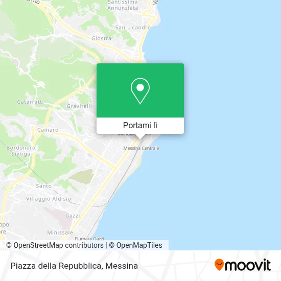 Mappa Piazza della Repubblica