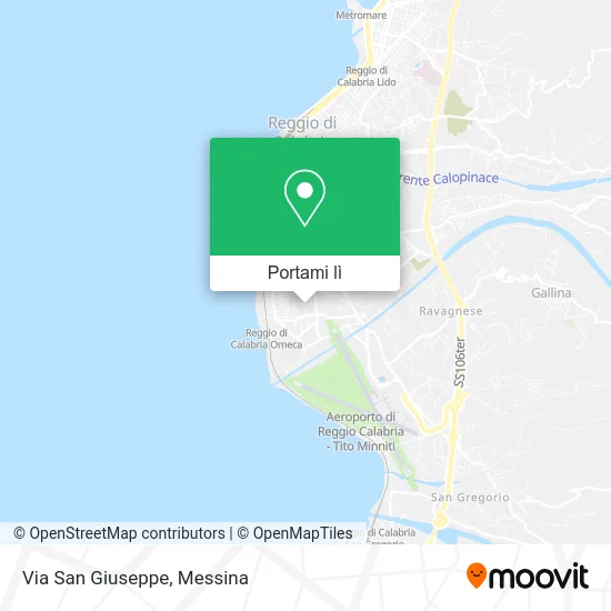 Mappa Via San Giuseppe
