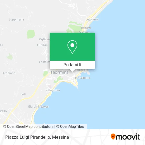 Mappa Piazza Luigi Pirandello