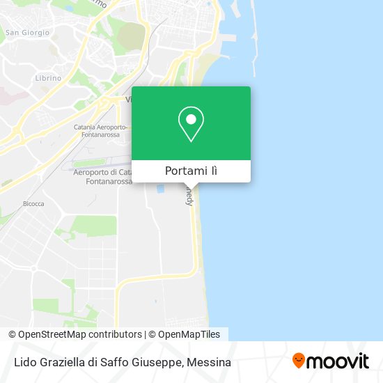 Mappa Lido Graziella di Saffo Giuseppe