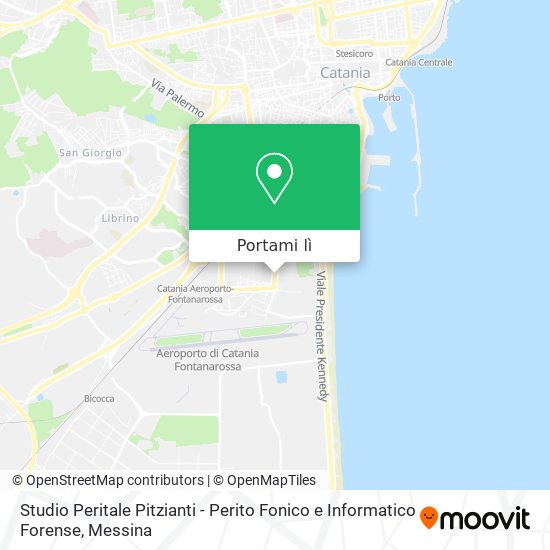Mappa Studio Peritale Pitzianti - Perito Fonico e Informatico Forense