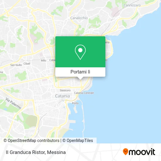 Mappa Il Granduca Ristor