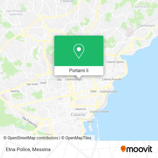 Mappa Etna Police