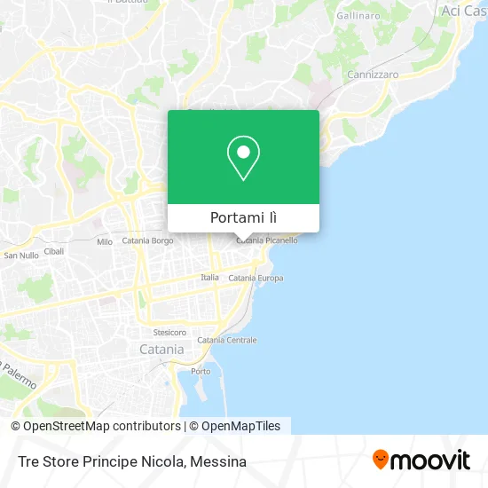 Mappa Tre Store Principe Nicola