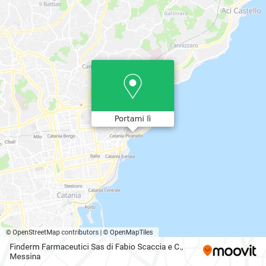 Mappa Finderm Farmaceutici Sas di Fabio Scaccia e C.