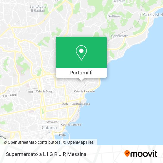 Mappa Supermercato a L I G R U P