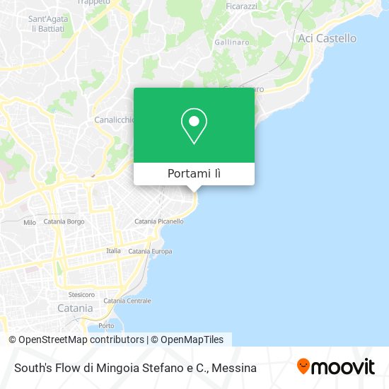 Mappa South's Flow di Mingoia Stefano e C.
