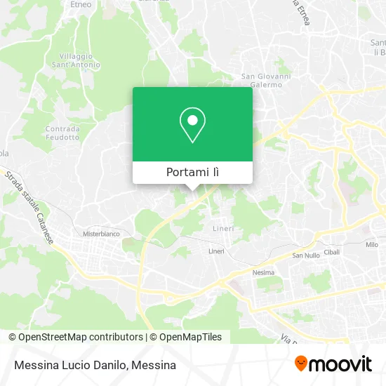 Mappa Messina Lucio Danilo