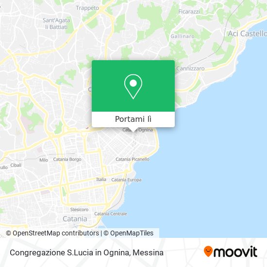 Mappa Congregazione S.Lucia in Ognina