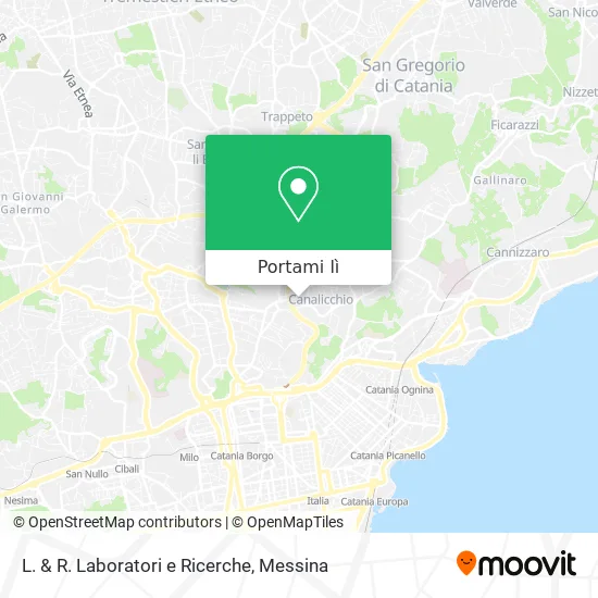 Mappa L. & R. Laboratori e Ricerche