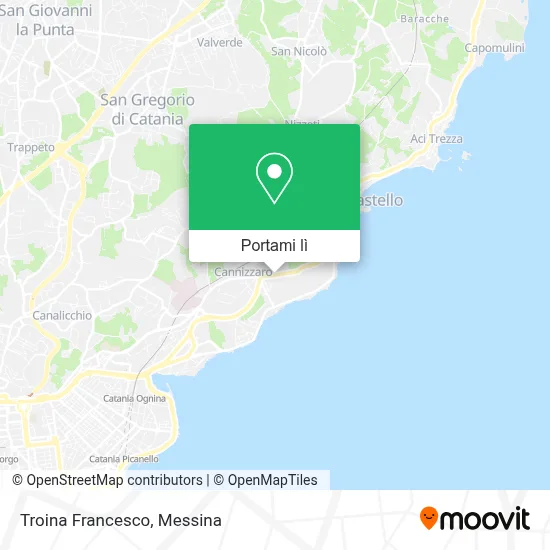 Mappa Troina Francesco