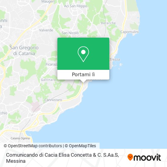 Mappa Comunicando di Cacia Elisa Concetta & C. S.Aa.S