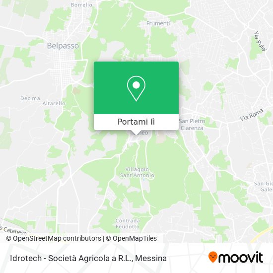 Mappa Idrotech - Società Agricola a R.L.