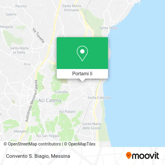 Mappa Convento S. Biagio