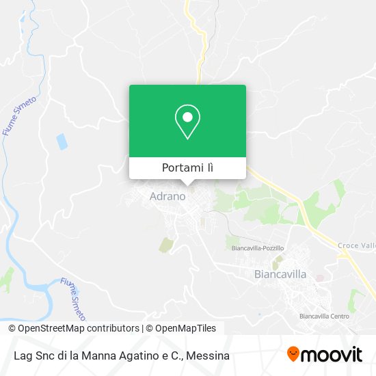 Mappa Lag Snc di la Manna Agatino e C.