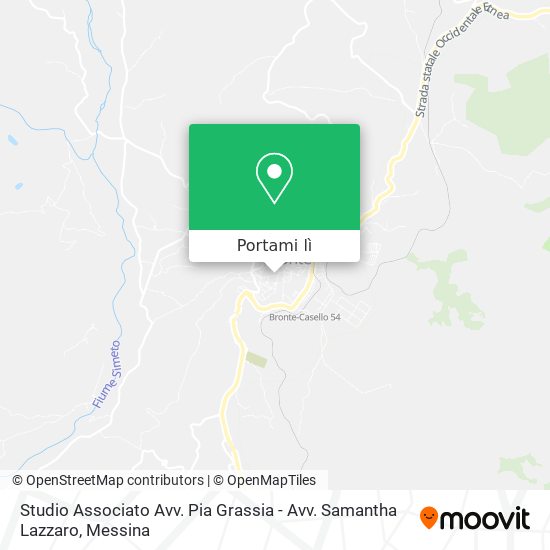 Mappa Studio Associato Avv. Pia Grassia - Avv. Samantha Lazzaro