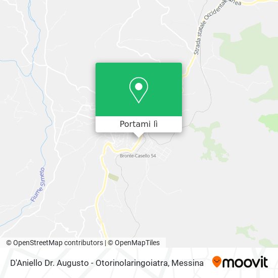 Mappa D'Aniello Dr. Augusto - Otorinolaringoiatra