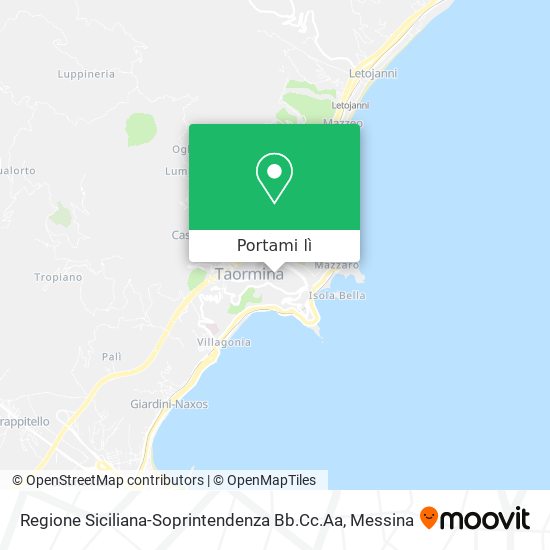 Mappa Regione Siciliana-Soprintendenza Bb.Cc.Aa