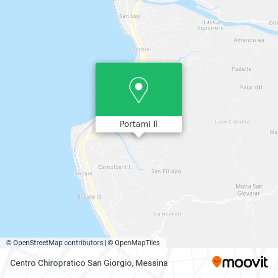 Mappa Centro Chiropratico San Giorgio