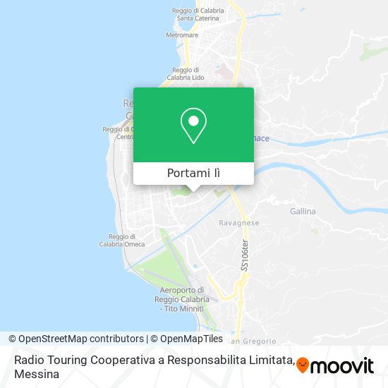 Mappa Radio Touring Cooperativa a Responsabilita Limitata
