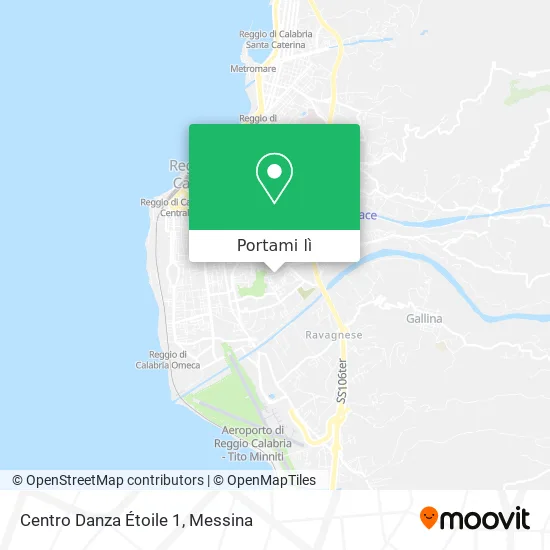 Mappa Centro Danza Étoile 1