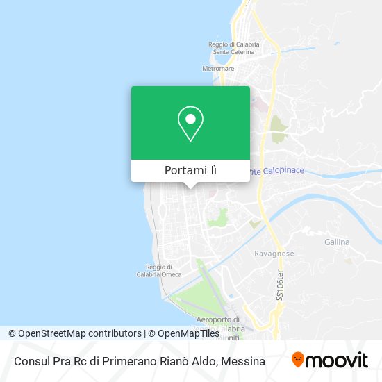 Mappa Consul Pra Rc di Primerano Rianò Aldo
