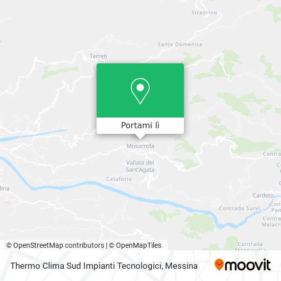 Mappa Thermo Clima Sud Impianti Tecnologici