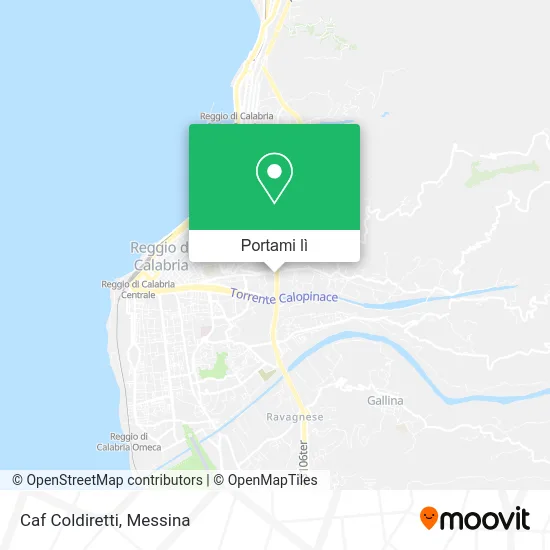 Mappa Caf Coldiretti