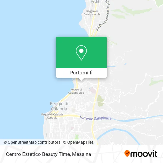 Mappa Centro Estetico Beauty Time