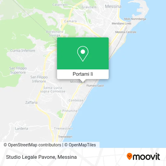 Mappa Studio Legale Pavone