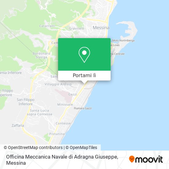 Mappa Officina Meccanica Navale di Adragna Giuseppe
