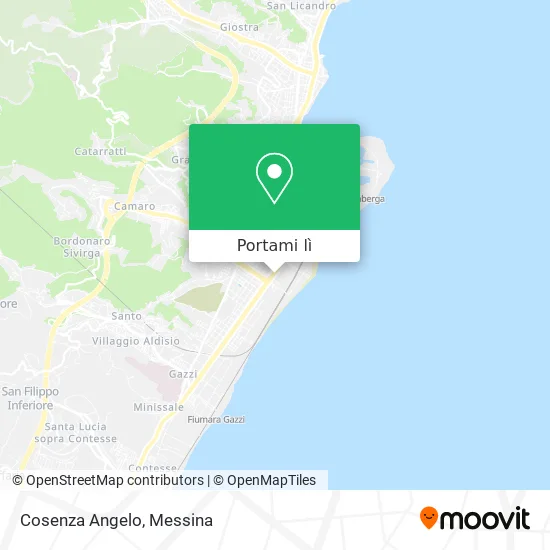 Mappa Cosenza Angelo