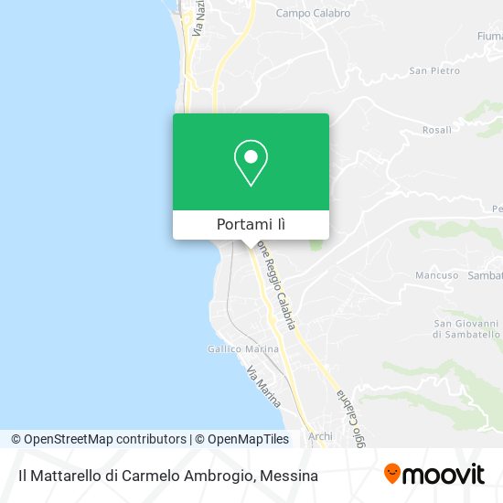 Mappa Il Mattarello di Carmelo Ambrogio
