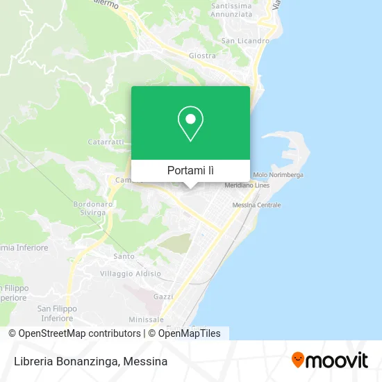 Mappa Libreria Bonanzinga