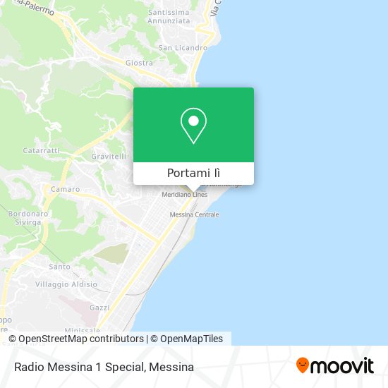 Mappa Radio Messina 1 Special