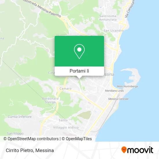 Mappa Cirrito Pietro